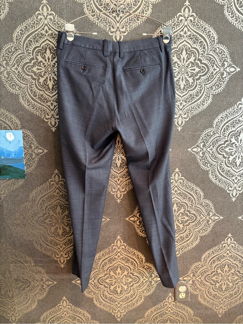Bonobos Slim Fit Navy Dress Pants - Picture 4 of 4